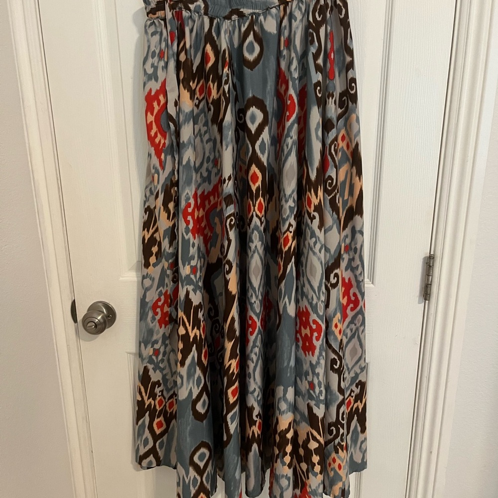 Stylish Multicolor Patterned Skirt
